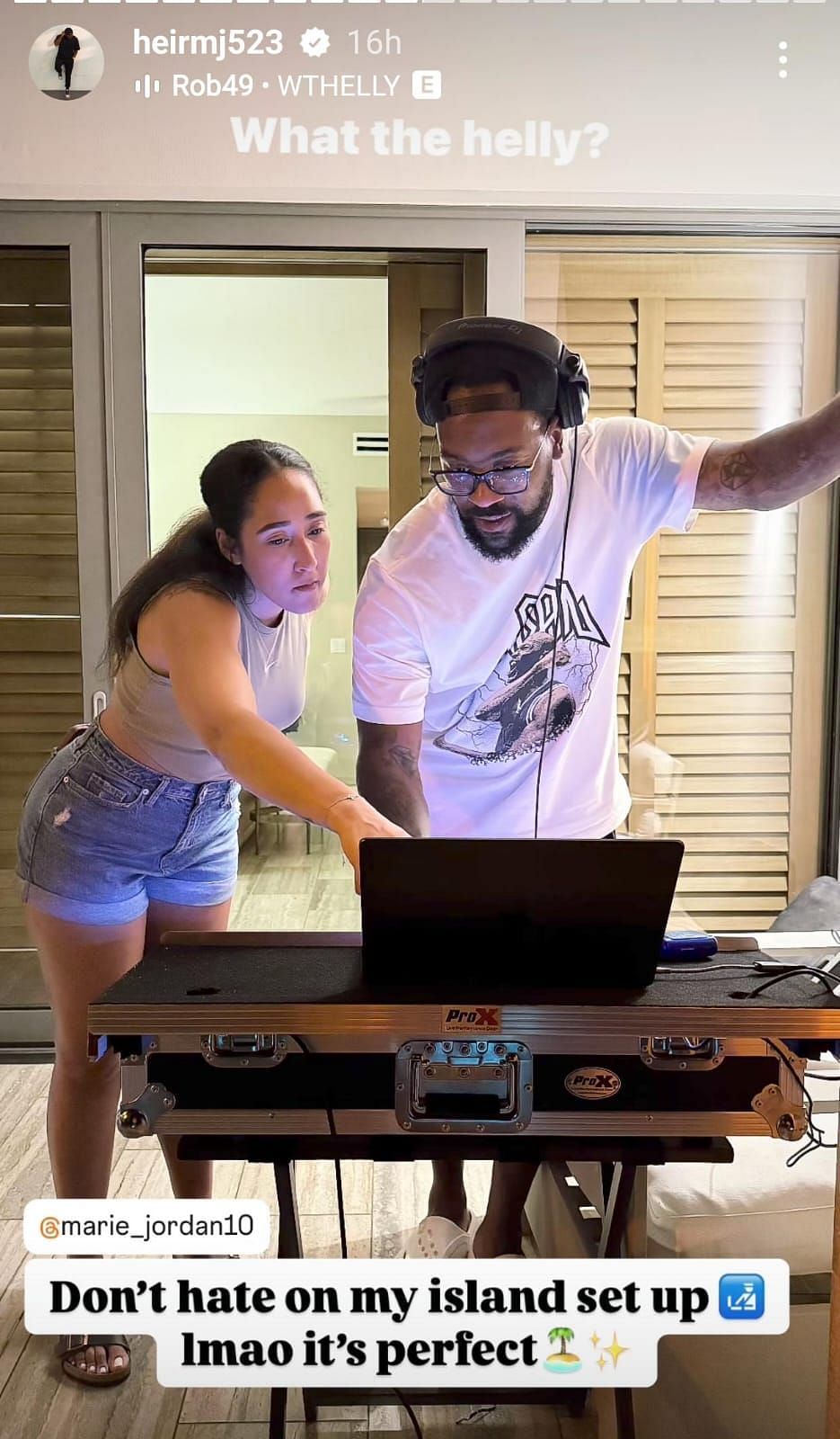 Marcus and his sister/Instagram